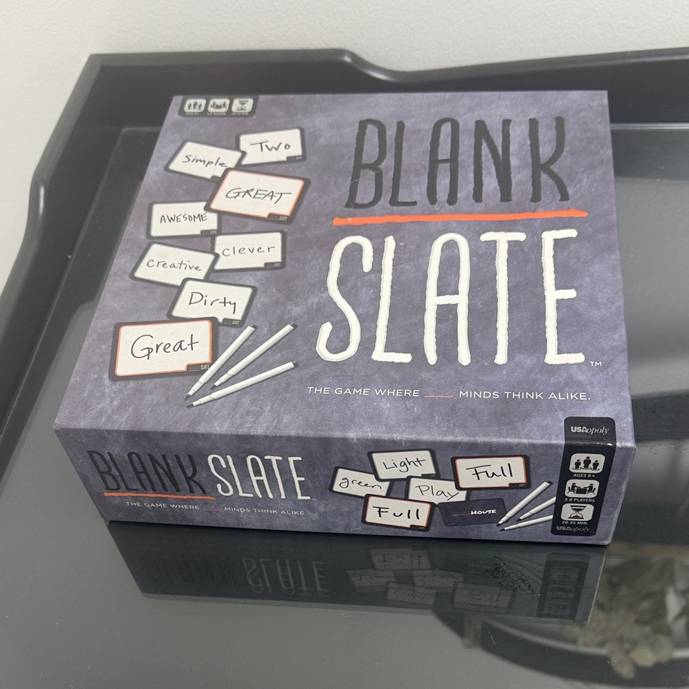 Blank Slate Card Game - Gray